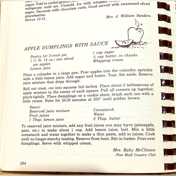 1977 Southern Accent Cookbook from The Junior League of Pine Bluff, Arkansas - Picture 6 of 6